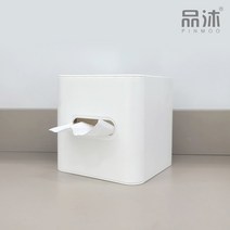 핀무 멧카 인테리어 사각 두루마리 휴지 케이스, PINK, 1개