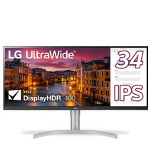 LG 모니터 디스플레이 34WN650-W 34인치울트라 와이드(2560X1080)IPS 비광택Display HDR 400FreeSyncHDMI×2 DisplayPort스피커 탑재높이 조절3년 안심·무휘점 보증