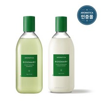 아로마티카 [아로마티카] 로즈마리 샴푸 400ml+컨디셔너 400ml (+종이쇼핑백), 단품없음