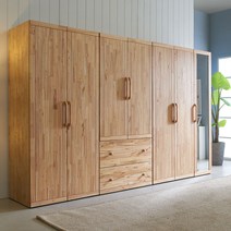 노블 참죽나무 주니어장롱 원목장농 이불장 학생장농 원목옷장, 노블(주니어) 반장(거울형), 타입B(스틸손잡이)