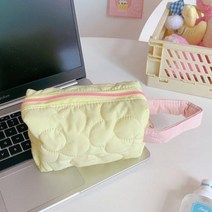 메이크업박스 대형 캔버스 여성을 위한 유용한 화장품 가방 메이크업 정리함 대용량 메이크업 가방 보관 파우치 여성 펜 박스 공급 업체, 02+9x9x17 cm
