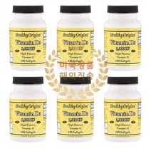 Healthy Origins 헬시오리진스 하이포텐시 비타민 D3 Vitamin D3 1000 IU 180정 6개