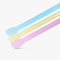 스푼 슬러시 빨대 삼색 21cm 500개, 단품, 단품