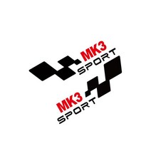 자동차 튜닝 경주 스포츠 스티커 포드 포커스 MK2 MK3 MK4 MK1 그래픽 모터 바디 데칼 비닐 장식 커버 자동 액세서리, 03 For MK3_02 Silver Red, 03 For MK3_02 Silver Red