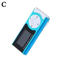 제이즈 화면 손전등과 휴대용 MP3 카드 TF 무손실 사운드 음악 미디어 플레이어와 마이크로 SD 플레이어, [03] C