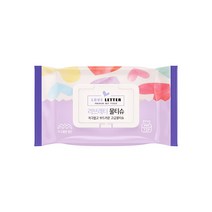 아기물티슈 러브레터 물티슈 72매 캡형 12팩, 본상품선택