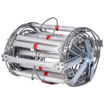 소방로프 줄 사다리 로프 피난 비상 탈출 구조 아파트, 간격 30cm 10m + 후크 확장 나사