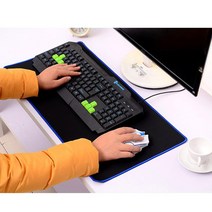 게이밍 키보드 마우스 장패드 800x300x2mm 4mm 개별opp인쇄 가능, 블랙790X300X4mm
