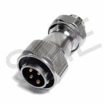 YZ-20-C04PE MALE 20파이 4P 케이블 원형 방수 커넥터 CNLINKO