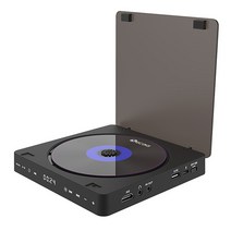 dvd 블루레이플레이어 cd 플레이어 캠핑 가정용 휴대용 블루레이, Black