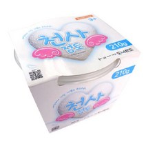 천사 점토 210g 클레이 점토 미술놀이 찰흙 대용량 국내생산