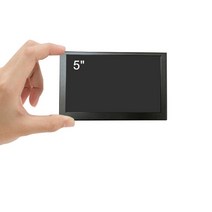 정전식 터치 스크린이 있는 5인치 미니 모니터 금속 케이스 ips 디스플레이 800x480 tft lcd vesa 마운트 터치스크린 모니터, 5인치 터치 모니터