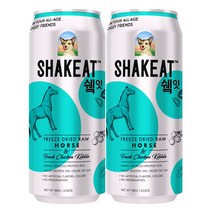 SHAKEAT 강아지 말고기 캔사료 2p, 말, 185g, 7세트