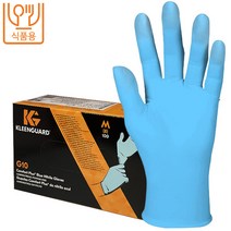 크린가드 G10 컴포트플러스 니트릴장갑 100매 식품용 일회용, 중형(44511) 100매, 중(M), 1개