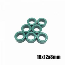 간섭 방지 페라이트 코어 링 그린 10K 인덕터 코일 18x12x8mm 5개