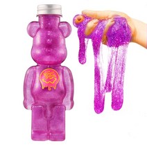 핑거스푼 목욕슬라임 420g, 퍼플펄