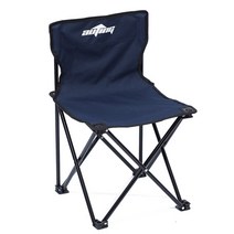 아웃팅 접이식 슬림체어 중형 릴렉스체어 캠핑의자 접이식의자 휴대용의자 캠핑용의자, 네이비, 1개