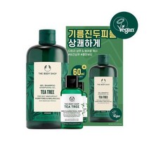 더바디샵 티트리 헤어케어 샴푸 400ml+페이셜워시 60ml 203804