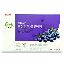 굿베이스 홍삼담은 블루베리 건강즙, 1.5L, 2개