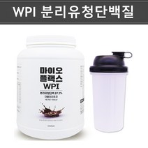 락토프리 분리유청단백질 wpi 프로틴 파우더 유당불내증 류신 아미노산 단백질 보충제 분말 가루, 1kg, 1통