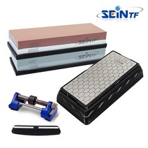 세인티에프 숫돌 연마석 칼갈이 숯돌 다이아몬드 받침대 양면, 선택06. 다이아몬드숫돌 600방/1200방