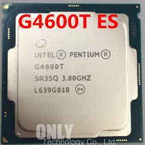 G4600T ES CPU 3.0G 35W 2 코어 4Threads B0 1151 14NM HD610 DDR4 질문