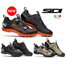 SIDI 시디 SD15 MTB 아웃도어 겸용 자전거 클릿슈즈, 267, BLACK ORANGE