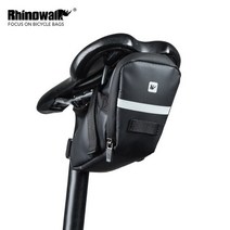 자전거안장가방 Rhinowalk 자전거 안장 가방 사이클링 뒷좌석 도로 산악 보관 Panniers, 02 RK18558-Black