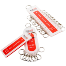 보관용 열쇠꾸러미 키홀더 키링 다발열쇠고리 대용량 다용도 열쇠고리 숙박업소 아파트 관리실 마스터키, 30고리