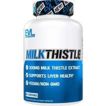EVLution Nutrition 밀크씨슬 300mg 60베지캡슐, 60개