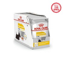 로얄캐닌 강아지 미니 더마 컴포트 습식 파우치 85g X 12P