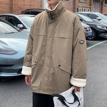 대장패딩 겨울 사파리 자켓 따뜻한 패딩 코트 새로운 야외 여행 멀티 포켓 오버사이즈