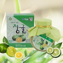 청귤과실과 제주벌꿀이 들어간 제주청귤차 제주자연 청귤차 200g