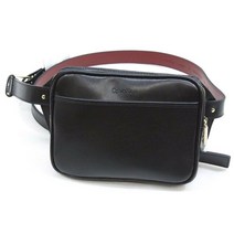 [해외]캘빈클라인가방힙색웨이스트백 Calvin Klein ZIP TOP Belt Bag Leather Fanny Pack Size MEDIUM w/