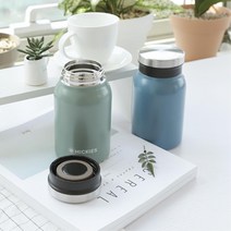 아기 첫외출 이유식 분유 보온 진공텀블러 회사 선물용 일회용줄이기 야유회 물병, 퍼플