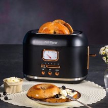 스웨덴BRAND 레트로 감성 토스트기 - 색상 : 블랙
