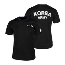 ROKA 코리아아미 로카 로카티 반팔 티셔츠 커플 운동 머슬티 쿨티셔츠