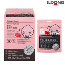 일동제약 마이니 셀프케어 콜라겐구미(어피치) 12구미 x 10봉, 단품