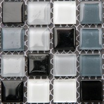 데코 타일 벽 현관 바닥 붙이는 접착식 평평한 대리석 모자이크 엠보싱 타일 스티커 주방 욕실 벽 데칼, 10 ET010_01 15cmX15cmX10pcs