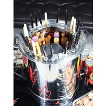 해외 스테인리스 숯 무연 로스터 가정용 야외 꼬치구이기용-128985, 단일옵션