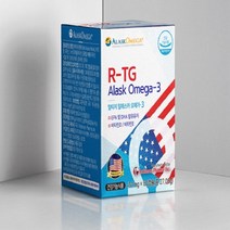 rTG알래스카 오메가3 비타민D 451mgx60캡슐 1개월분 / 건조한눈 EPA 항산화 혈행건강