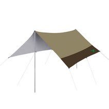K4 실버코팅 렉타타프 450x550 베이지브라운, 단품