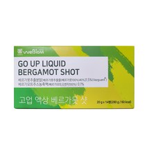 [서울대 위바이옴] 고업 액상 베르가못 샷 BPF 폴리페놀 1박스, 단품, 1개
