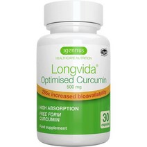 Longvida Optimised 커큐민 285배 된 성 적 작용 30캡슐