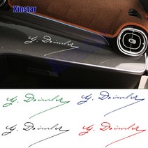 카픽서 메르세데스 벤츠 자동차 바디 스티커 G 데칼 A C E S CLA GLS GLE ML B 클래스 AMG 2X, 05 파란