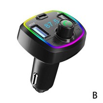 자동차오디오수리 JaJaBor 자동차 블루투스 5.0 FM 송신기 MP3 플레이어 오디오 수신기 PD 18W QC3.0 USB 고속 충전 핸즈프리 키트 변조기, [02] Dual USB port