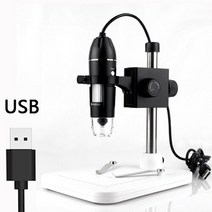 주사전자현미경 비파괴 수질 검사 오염도측정기 휴대용 디지털 USB 인터페이스 줌 확대경 내시경 1600X 1000X, 3.1600X - USB Lift Stand