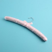 원단 옷걸이 핑크 고급옷걸이 옷진열 옷장정리 행거, 1, 본상품선택