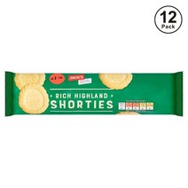 JACKS 잭스 리치 하이랜드 쇼티 쇼트브레드 비스킷 비스켓 과자 200g 12팩