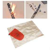 캠핑 야영 소방포 방열 시트 내열 매트 바베큐 화로대 야영 방화포 캠핑 불멍 그릴 바베큐 차박, 단품